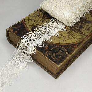 Кружево макраме Sindtex 5,5см (13м) Цвет - Айвори (729-112-084) Кружево макраме Sindtex 5,5см (13м) Цвет - Айвори (729-112-084)