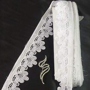 Кружево макраме Sindtex 5см (13м) Цвет - Белый (47-H2122-1) Кружево макраме Sindtex 5см (13м) Цвет - Белый (47-H2122-1)