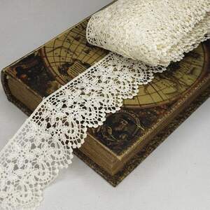 Кружево макраме Sindtex 6,5см (13м) Цвет - Айвори (729-45-084) Кружево макраме Sindtex 6,5см (13м) Цвет - Айвори (729-45-084)