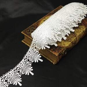 Кружево макраме Sindtex 6,5см (13м) Цвет - Белый (729-73-001)