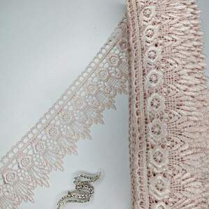 Кружево макраме Sindtex 6,5см (20м) Цвет - Пудра (05-XR13023-11)