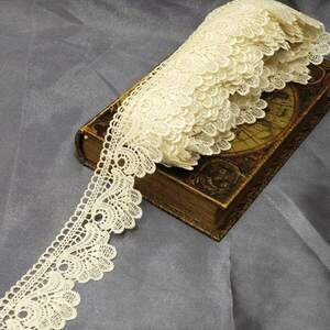 Кружево макраме Sindtex 6см (13м) Цвет - Айвори (729-42-084)