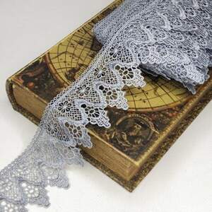 Кружево макраме Sindtex 6см (13м) Цвет - Серый (729-51-003)