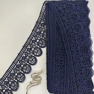 Кружево макраме Sindtex 6см (13м) Цвет - Синий тёмный (12-SF-3150-3)