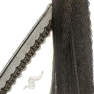 Кружево макраме Sindtex 6см (20м) Цвет - Черный (18-XR12073-2)