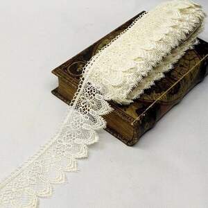 Кружево макраме Sindtex 7см (13м) Цвет - Айвори (729-64-084)