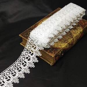 Кружево макраме Sindtex 7см (13м) Цвет - Белый (729-71-001)