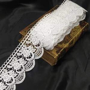 Кружево макраме Sindtex 8,5см (13м) Цвет - Белый (729-76-001)