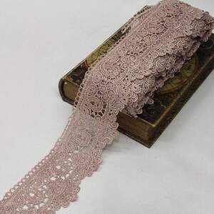 Кружево макраме Sindtex 8см (13м) Цвет - Пудровый (729-66-092)