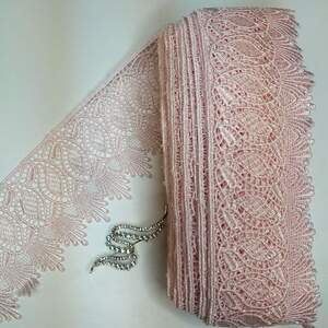 Кружево макраме Sindtex 8см (13м) Цвет - Розовый нежный (35-SF4556-8) Кружево макраме Sindtex 8см (13м) Цвет - Розовый нежный (35-SF4556-8)