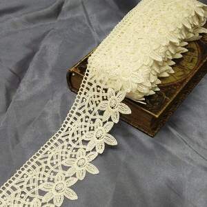 Кружево макраме Sindtex 9см (13м) Цвет - Айвори (729-93-084)