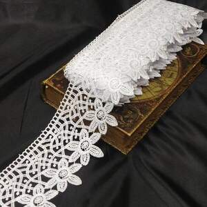 Кружево макраме Sindtex 9см (13м) Цвет - Белый (729-93-001)