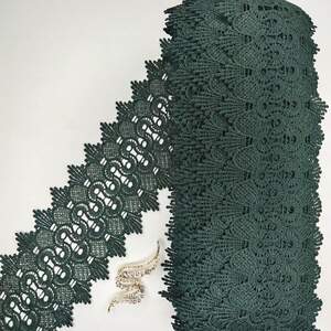 Кружево макраме Sindtex 9см (20м) Цвет - Зеленый (23-Y12169-3)