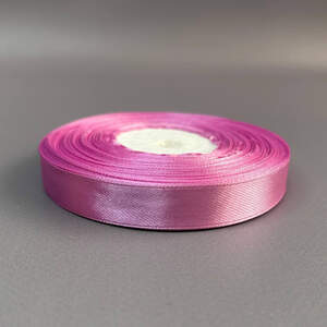 Лента атласная сиреневая, 12см/33м (8118)