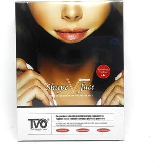 Лифтинг-маска для подбородка Tvo Beautiful Skin Shape V Face, черная