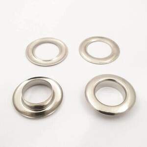 Люверс D-8мм 100шт Никель (матр.00256)