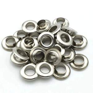 Люверс из нержавеющей стали D-4мм 1000шт Никель (матр.00253) Люверс из нержавеющей стали D-4мм 1000шт Никель (матр.00253)