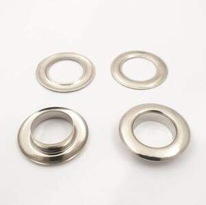 Люверс Никель 8мм (1000шт) (матр.00256) Люверс Никель 8мм (1000шт) (матр.00256)