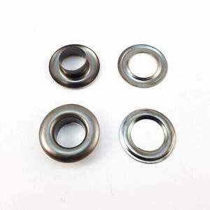 Люверс Темный никель 4мм (100шт) (матр.00253)