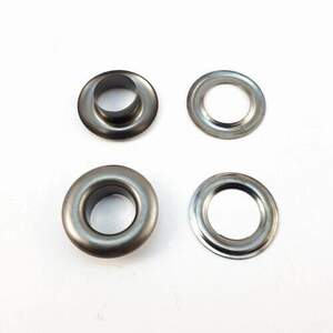 Люверс Темный никель 4мм (5000шт) (матр.00253)