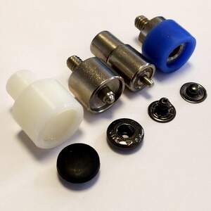 Матрица для кнопки Альфа 15мм с пластиковой шляпкой 15мм (00755)