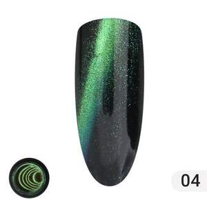 Металлизированная втирка Кошачий глаз Global Fashion 04