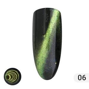 Металлизированная втирка Кошачий глаз Global Fashion 06