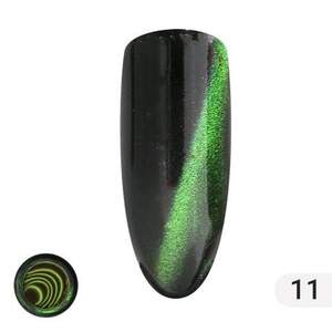 Металлизированная втирка Кошачий глаз Global Fashion 11