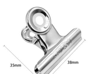 Металлическая прищепка для зажима ногтей, большая 38мм Металлическая прищепка для зажима ногтей, большая 38мм