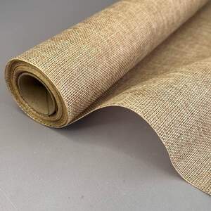 Мешковина декоративная, ширина 48см - 4,5м - джутовый цвет Мешковина декоративная, ширина 48см - 4,5м - джутовый цвет
