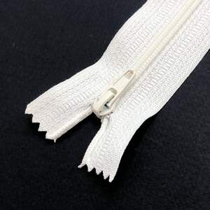 Молния брючная 18 см - Айвори