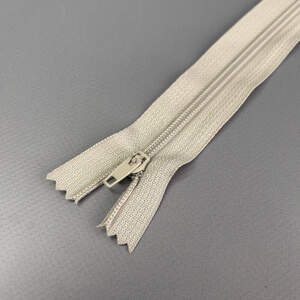 Молния брючная 18 см полуавтомат, бежевая