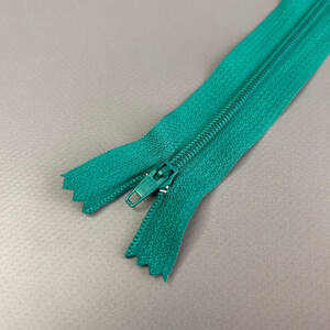 Молния брючная 18 см полуавтомат, бирюзовая