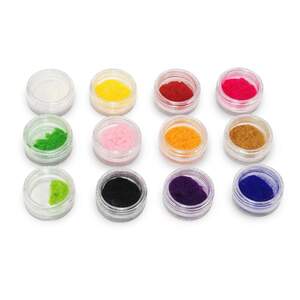 Набор декора для дизайна ногтей, Бархат, 12шт