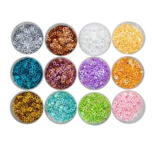 Набор декора для ногтей, Звезды, 12 цветов