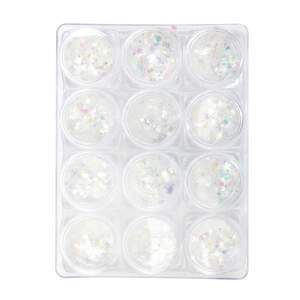 Набор декора для ногтей, Хамелеон, 12шт