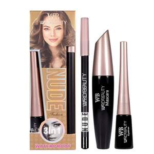Набор для макияжа 3в1 Warda Beauty