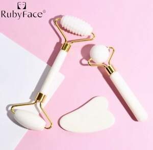 Набор для массажа лица 3в1, белый