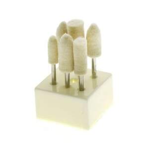 Набор мягких насадок для педикюра, 6шт.