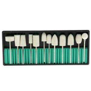 Набор насадок для педикюра Белый, 12шт