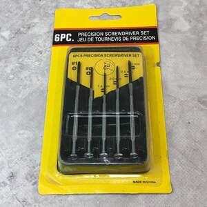 Набор прецизионных отверток мини - 6 шт
