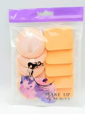 Набор спонжей для пудры и тональной основы