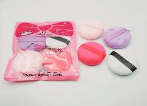 Набор спонжей для пудры, 4шт