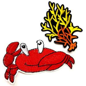 Набор термонаклеек Морской-6 2 шт