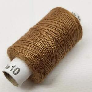 Нитки джинсовые, высокой прочности #10, коричневые col. 158