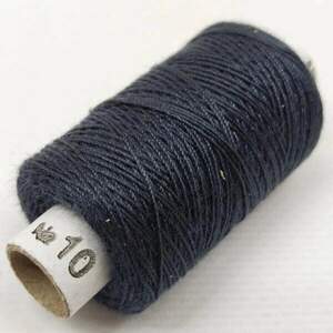 Нитки джинсовые, высокой прочности #10, серо-синие col.119
