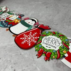 Новогодние гирлянды happy new year #997/4