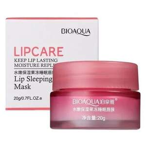 Ночная увлажняющая маска для губ Bioaqua, 20г