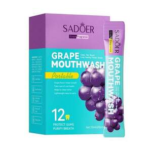 Ополаскиватель для рта с ароматом винограда в стиках Sadoer