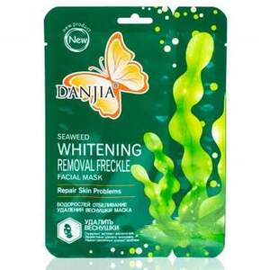 Осветляющая маска для лица в 2 этапа от веснушек Danjia с экстрактом морских водорослей Осветляющая маска для лица в 2 этапа от веснушек Danjia с экстрактом морских водорослей